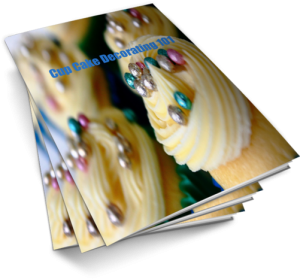 a pile of magazines called cupcake decorating 101