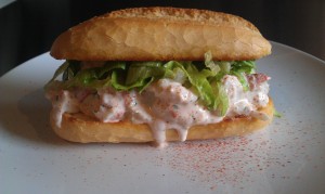 My take on the lobster roll