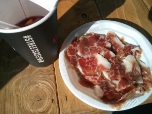 Iberico ham...yum!